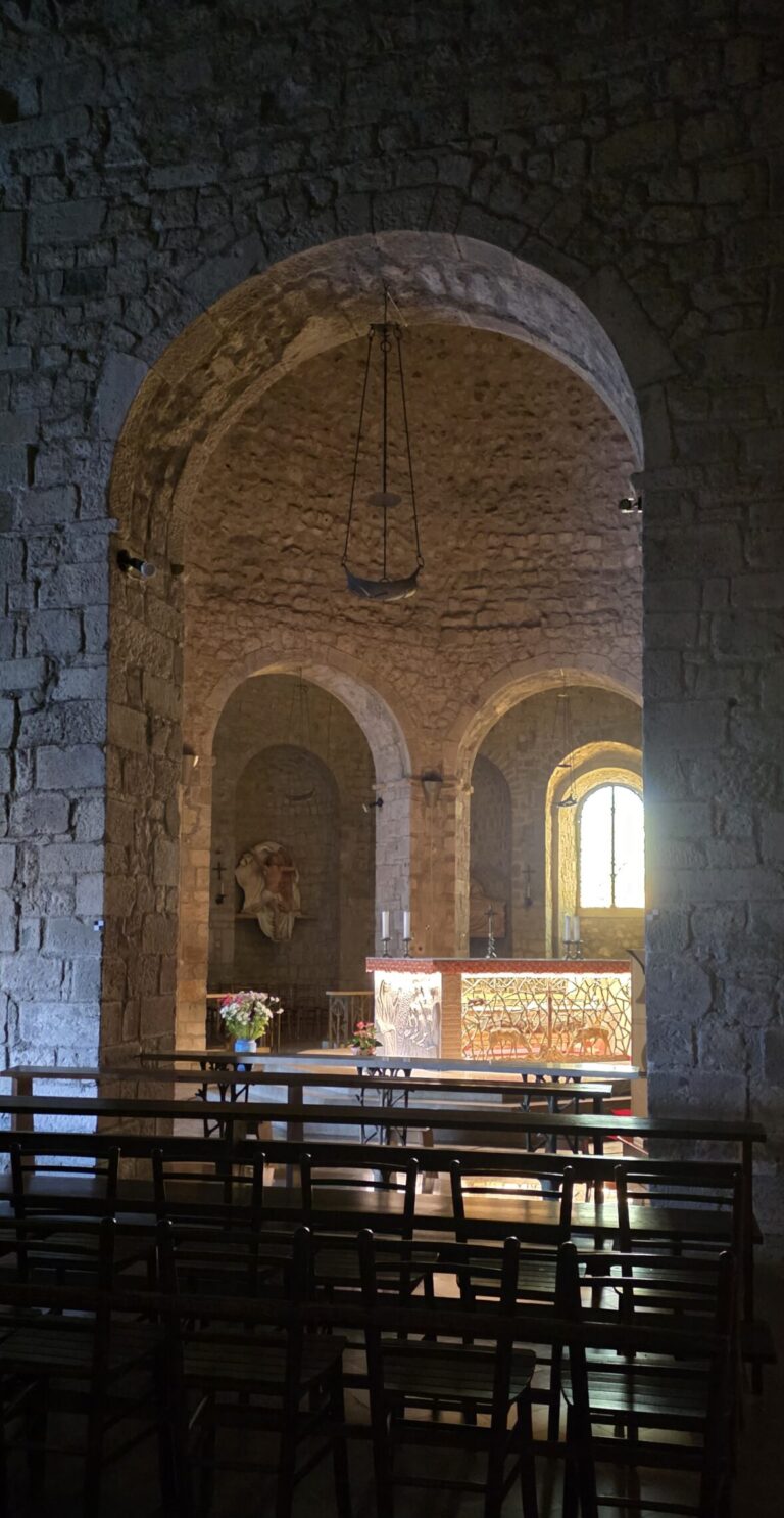 La cripta della Cattedrale di Santa Margherita