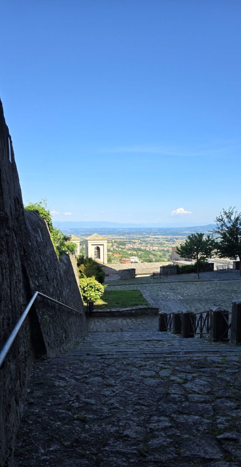 Vista dal retro della Cattedrale di Santa Margherita