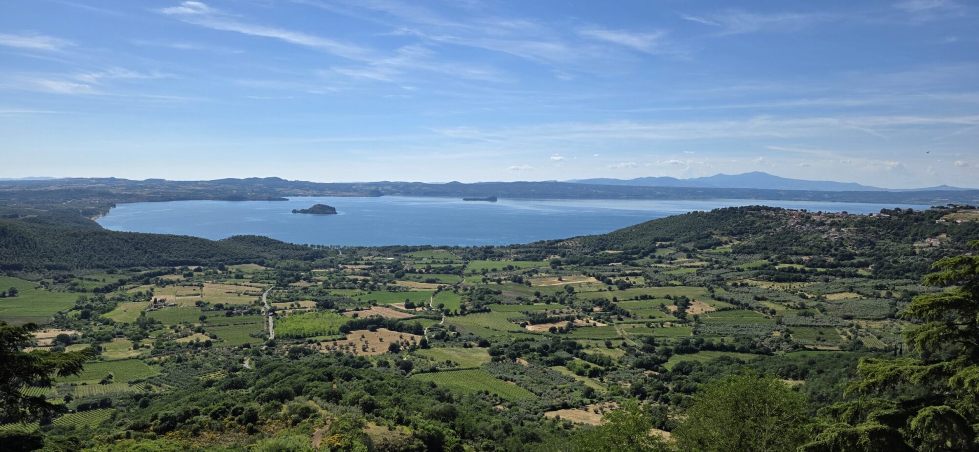 Vista dalla Rocca dei Papi - Montefiascone