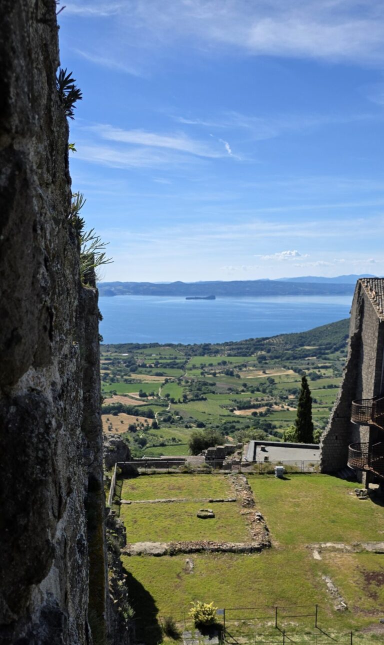 Montefiascone dalla Rocca dei Papi