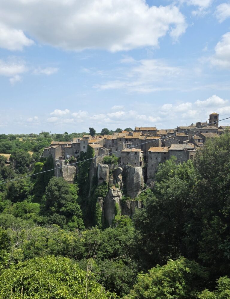 Vista sul borgo di Vitorchiano