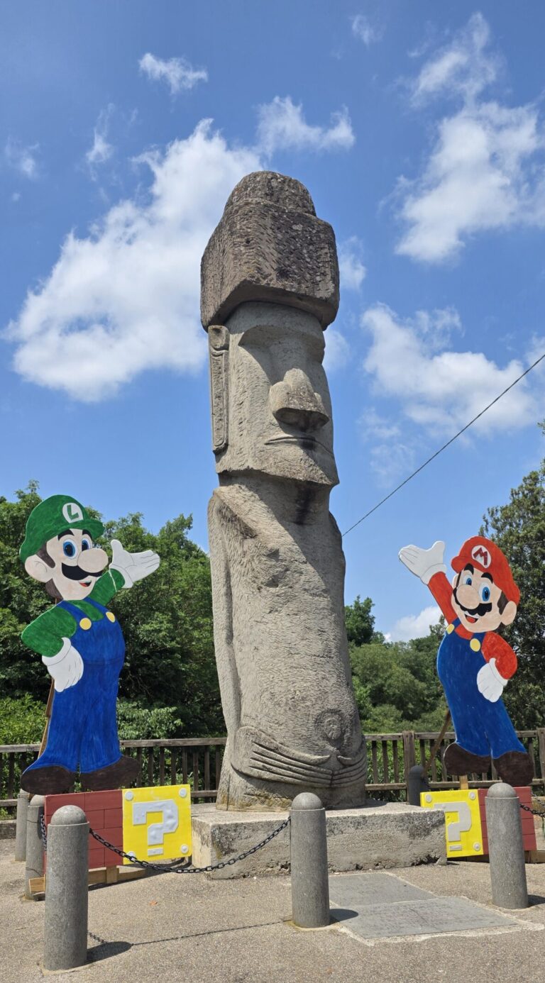 Statua del Moai - Vitorchiano