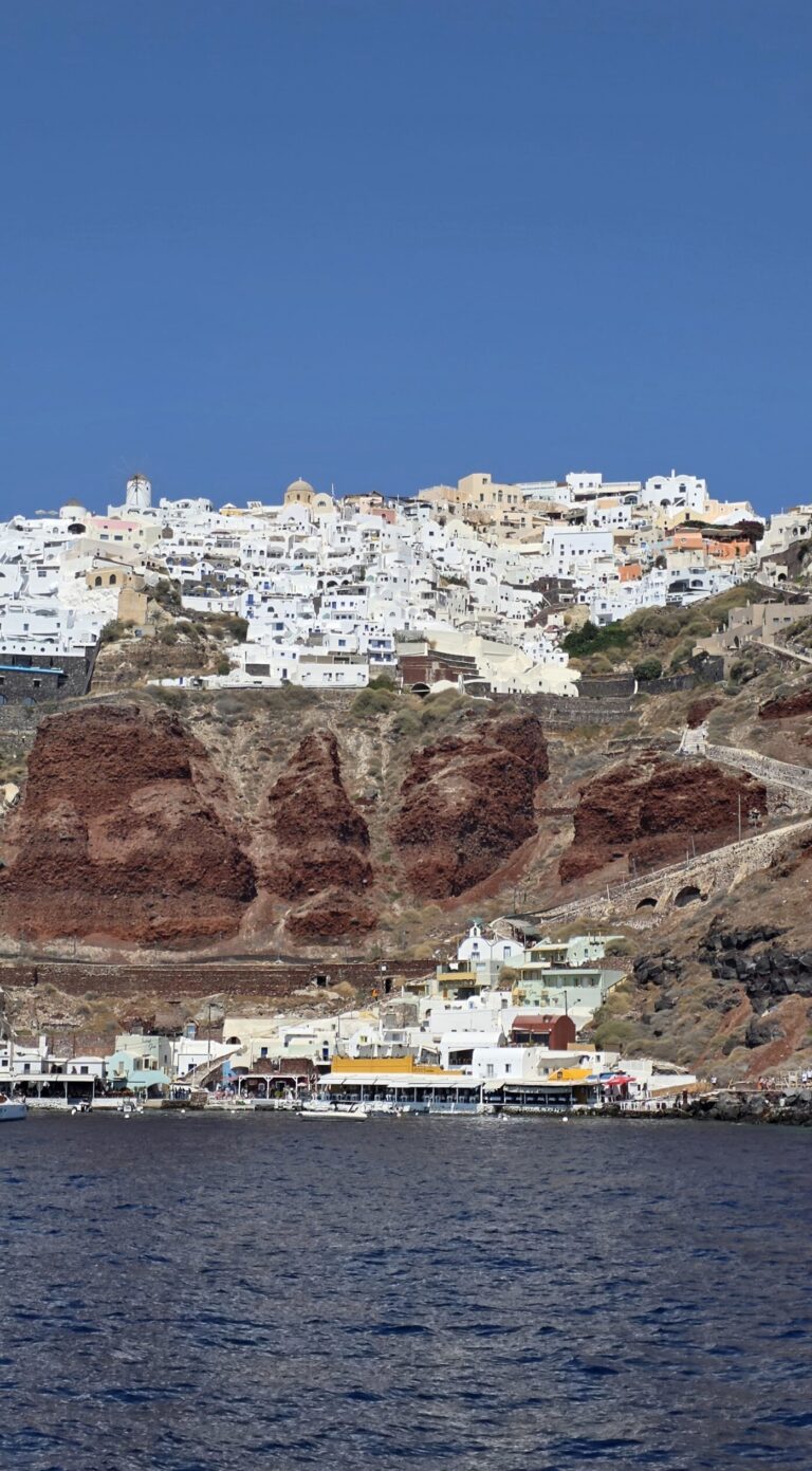 Santorini dal mare