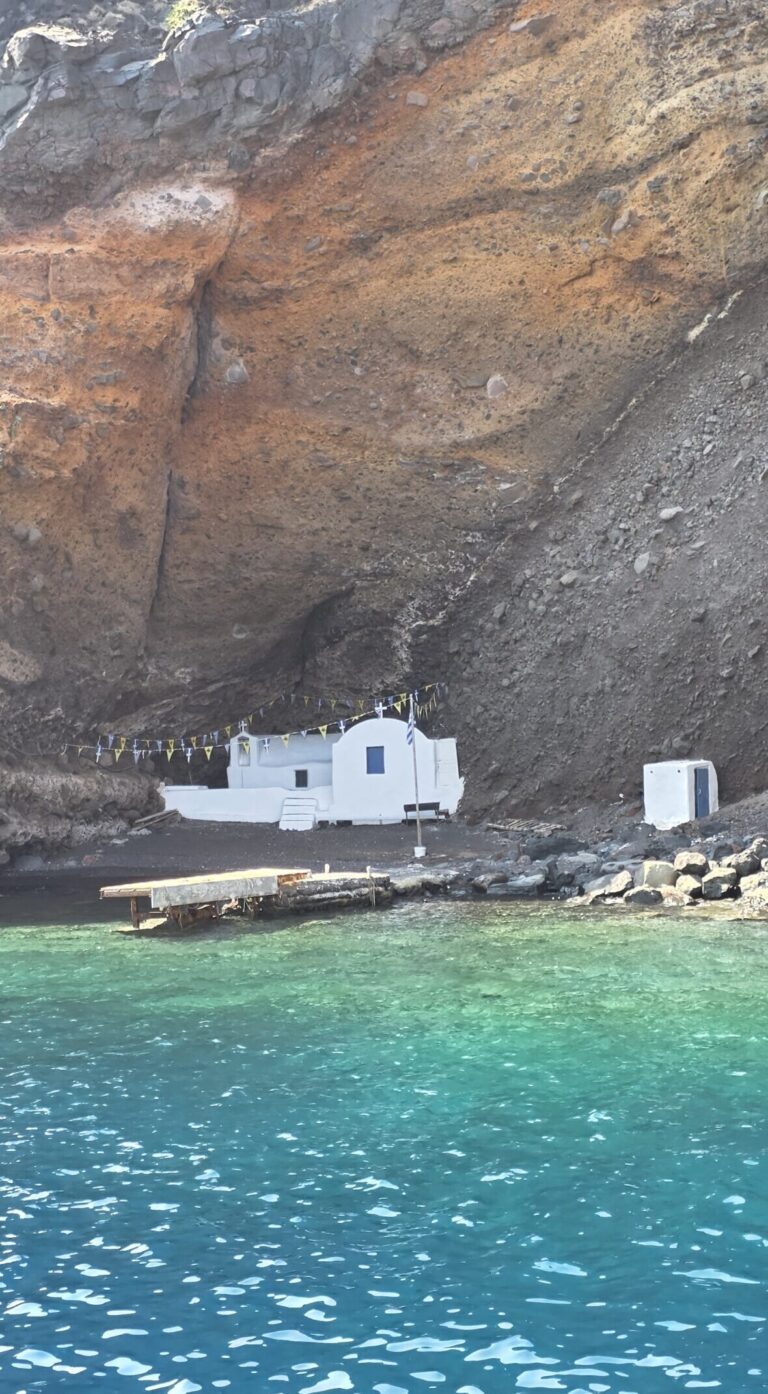 Santorini dal mare