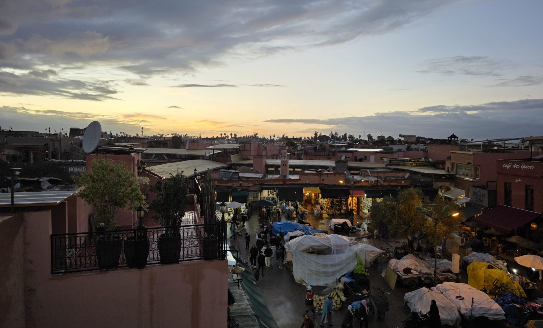 Tramonto a Marrakech