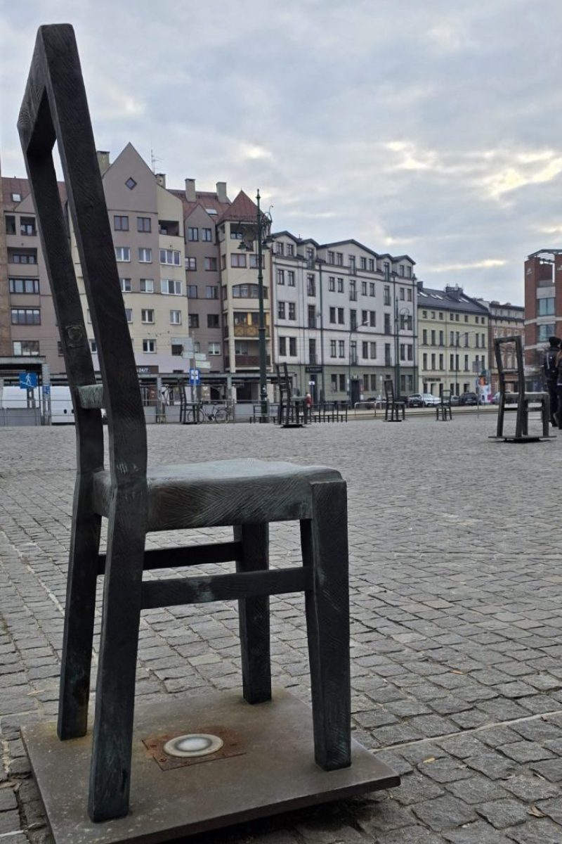 La Piazza degli eroi del ghetto di Cracovia